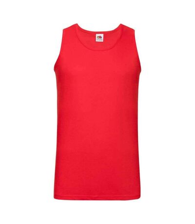 Fruit of the Loom Mens Athletic Tank Top (Red)
