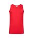 Fruit of the Loom Mens Athletic Tank Top (Red)