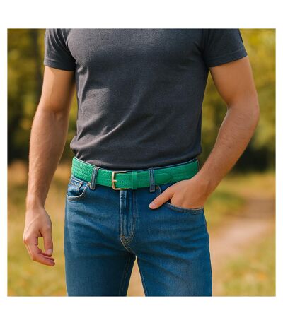 Ceinture Élastique 3 cm – Finition Cuir Synthétique ajustable