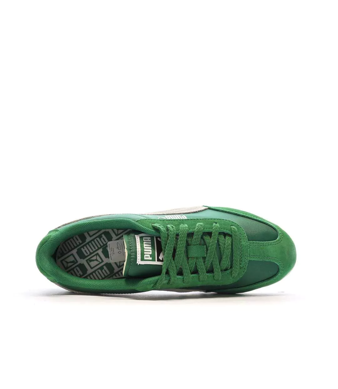 Baskets vertes homme puma arizona-4