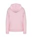 Sweat À Capuche Motif/style Logo Femme Rose Clair Slazenger-2