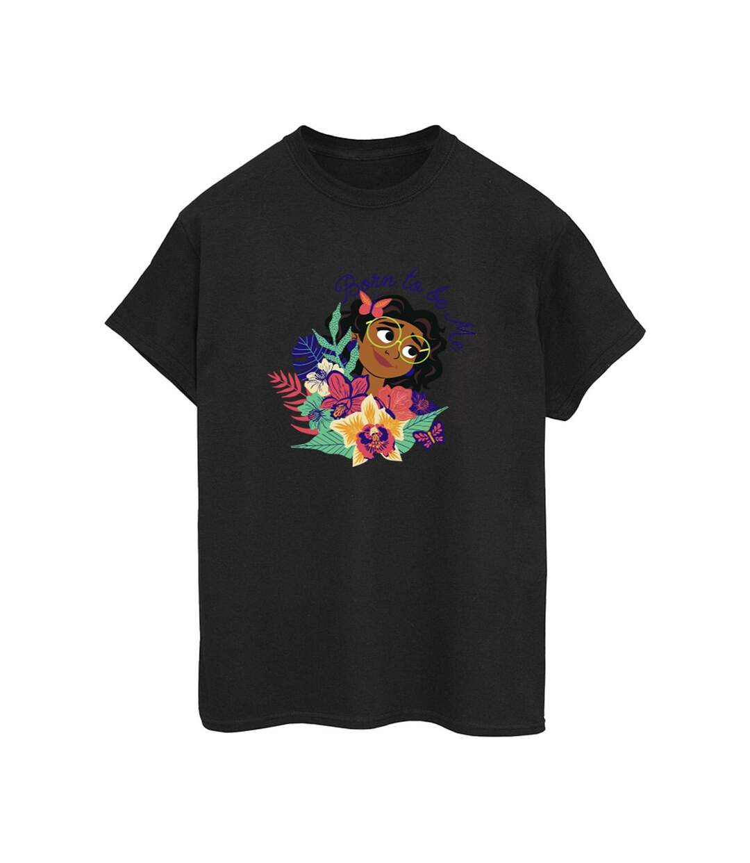 Disney - T-shirt ENCANTO BORN TO BE ME - Femme (Noir) - UTBI22466-1