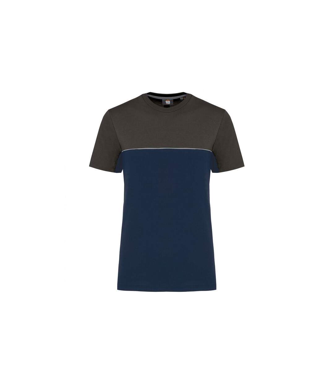 T-shirt bicolore écoresponsable manches courtes WK. Designed To Work-1