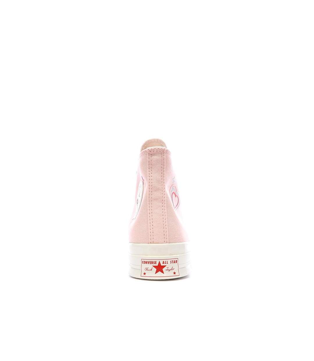 Baskets roses clair femme converse chuck 70-3
