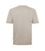 Mens Taut Minimalist Logo T-shirt Beige Boss-2