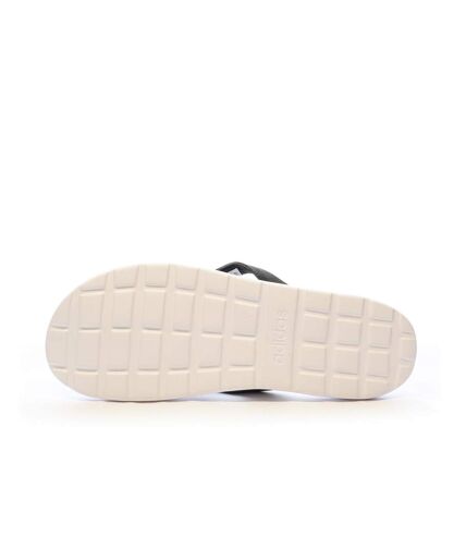 Tongs Noires/Blanches Homme Adidas Comfort Flip - 42