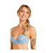 Soutien-gorge coque moulée push-up bleu Siwa