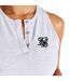 Womens/ladies Slim Crop Top Grey SikSilk-4