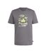 T-shirt Motif/style Camouflage Homme Étain Adidas-2