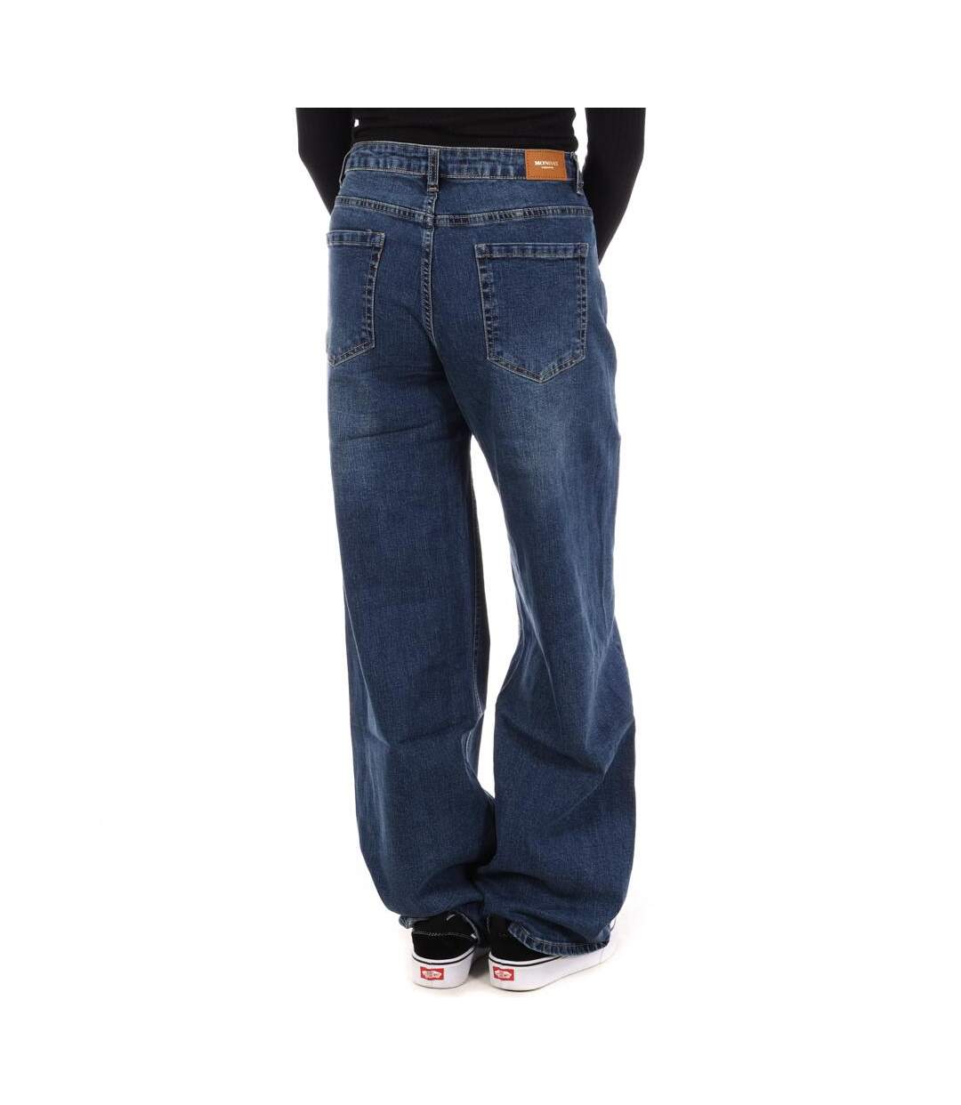 Jean loose bleu femme monday premium 3265-2