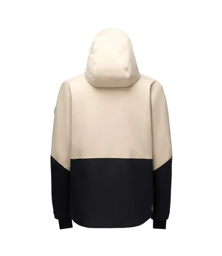 Blouson De Ski Motif/style Blocs De Couleurs Halfpipe Homme Blanc Cassé Noir Dare 2B