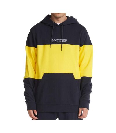 Sweat à capuche Marine/Jaune Homme DC Shoes Adyf - S