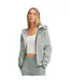Veste À Capuche Manches Raglan Femme Vert Chiné Under Armour-1