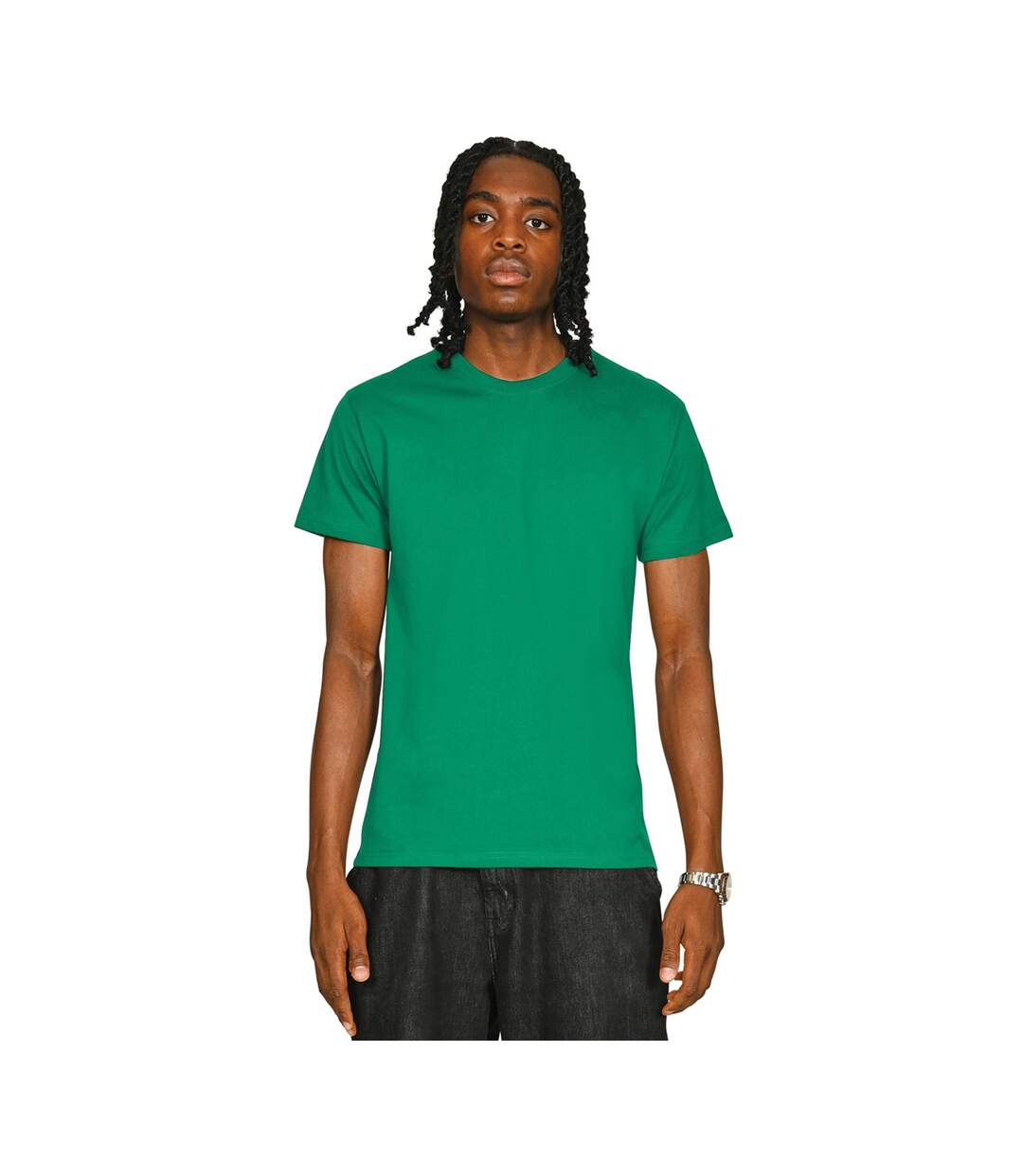 T-shirt Supreme Adulte Vert Kelly Casual Classics-1