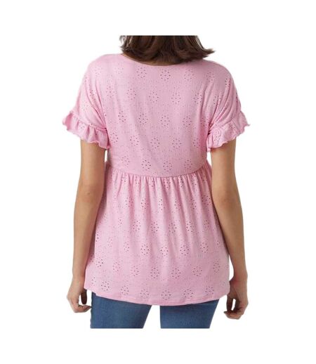 Blouse de Grossesse Rose Femme Mamalicious Jersey - M