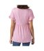 Blouse de Grossesse Rose Femme Mamalicious Jersey - M-2