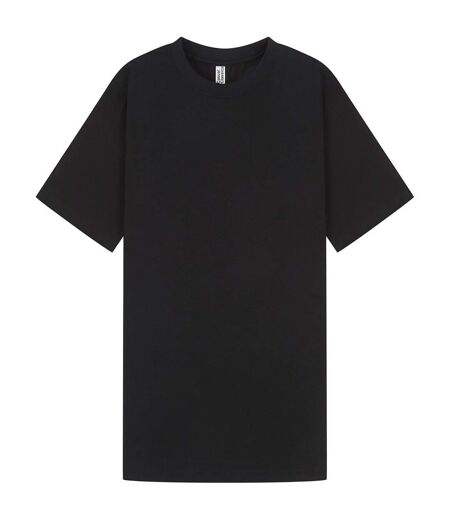 Unisex adult muscles combed ringspun cotton t-shirt black Casual Classics
