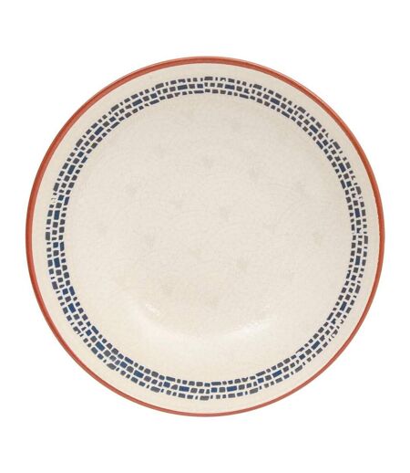 Lot de 6 Assiettes Creuses Morgane 20cm Crème