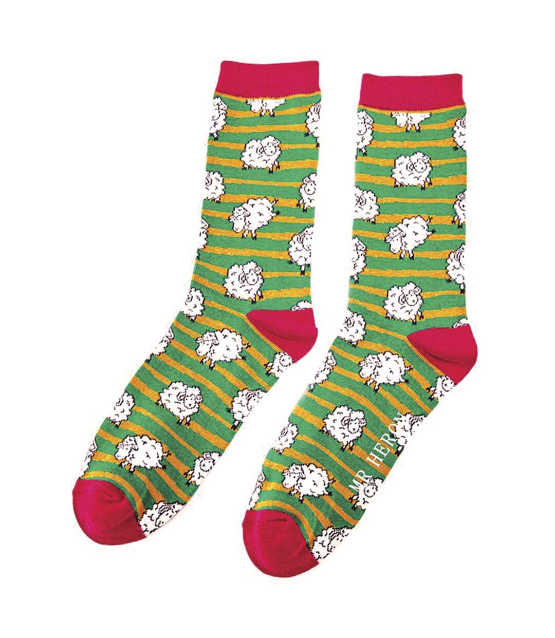 1 Pack Mens Novelty Animal Pattern Bamboo Socks-4