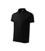 Mens Heavy Cotton Polo Shirt Black Malfini-2