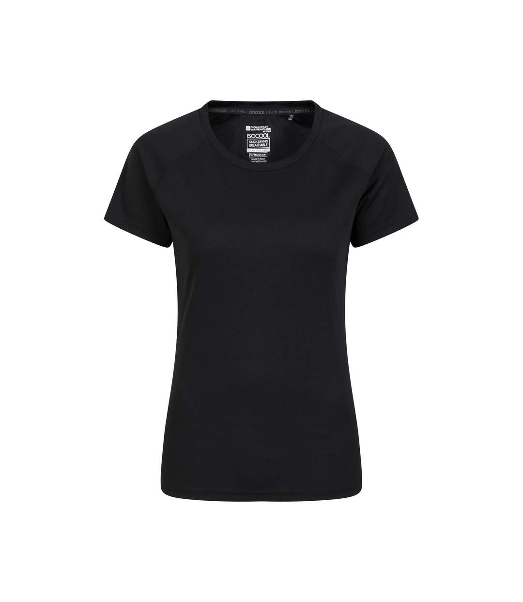 T-shirt endurance femme noir Mountain Warehouse-1