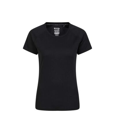 T-shirt endurance femme noir Mountain Warehouse