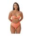 Bas De Maillot De Bain Motif/style Texturé Femme Corail Be You-2