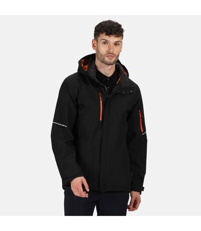 Veste Homme Noir Orange Vif Regatta Professional