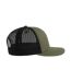 Casquette Trucker Motif/style 6 Panneaux Sonic-s Adulte Olive Noir Atlantis Headwear-3