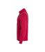 Clique Mens Full Zip Jacket (Red) - UTUB1014