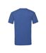 Mens Valueweight Heather T-shirt Retro Royal Fruit Of The Loom-2