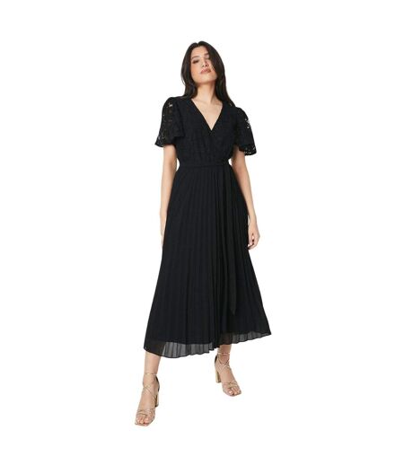 Robe mi-longue femme noir Dorothy Perkins