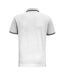 Asquith & Fox Mens Classic Fit Tipped Polo Shirt (White/ Black) - UTRW4809