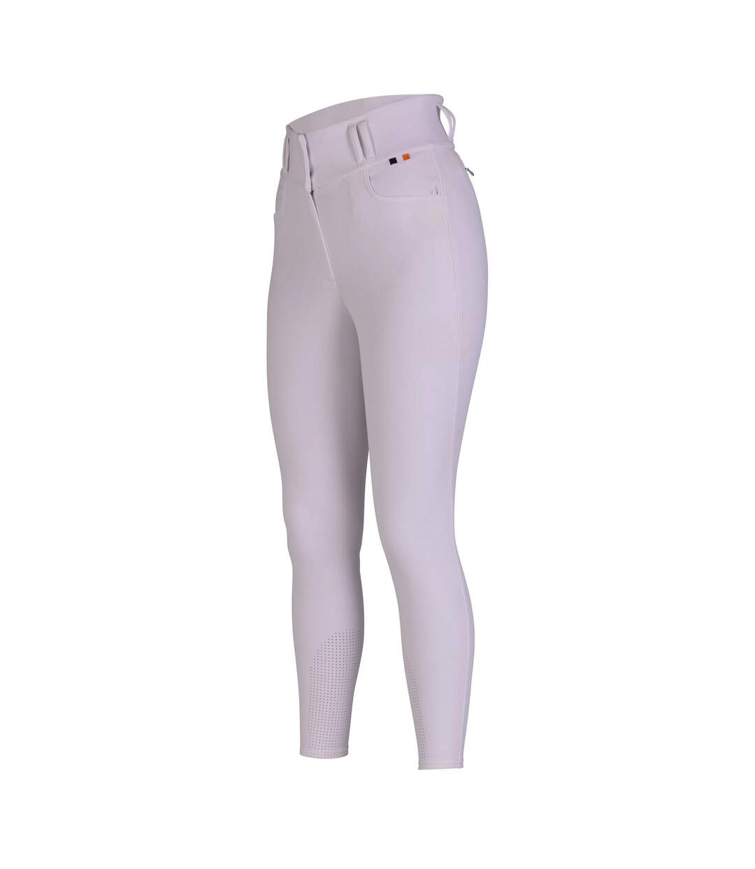 Womens/ladies Optima Pro Breeches White Aubrion-3