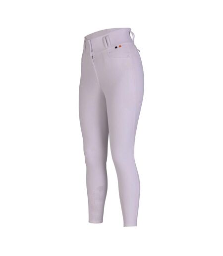Womens/ladies Optima Pro Breeches White Aubrion