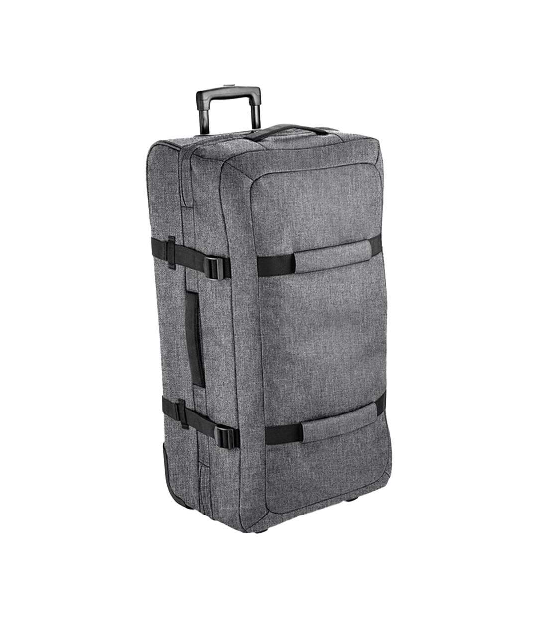 Valise dure à 2 roues escape check in taille unique gris chiné Bagbase-1