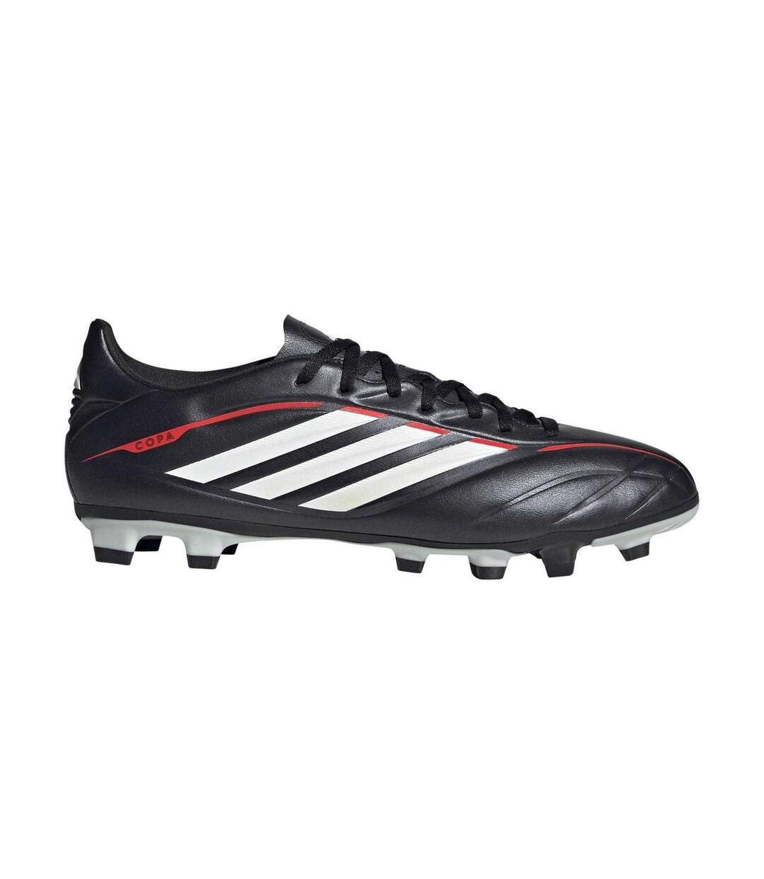 Unisex Adult Copa Pure Iv Club Firm Ground Football Boots Black Red Adidas-1