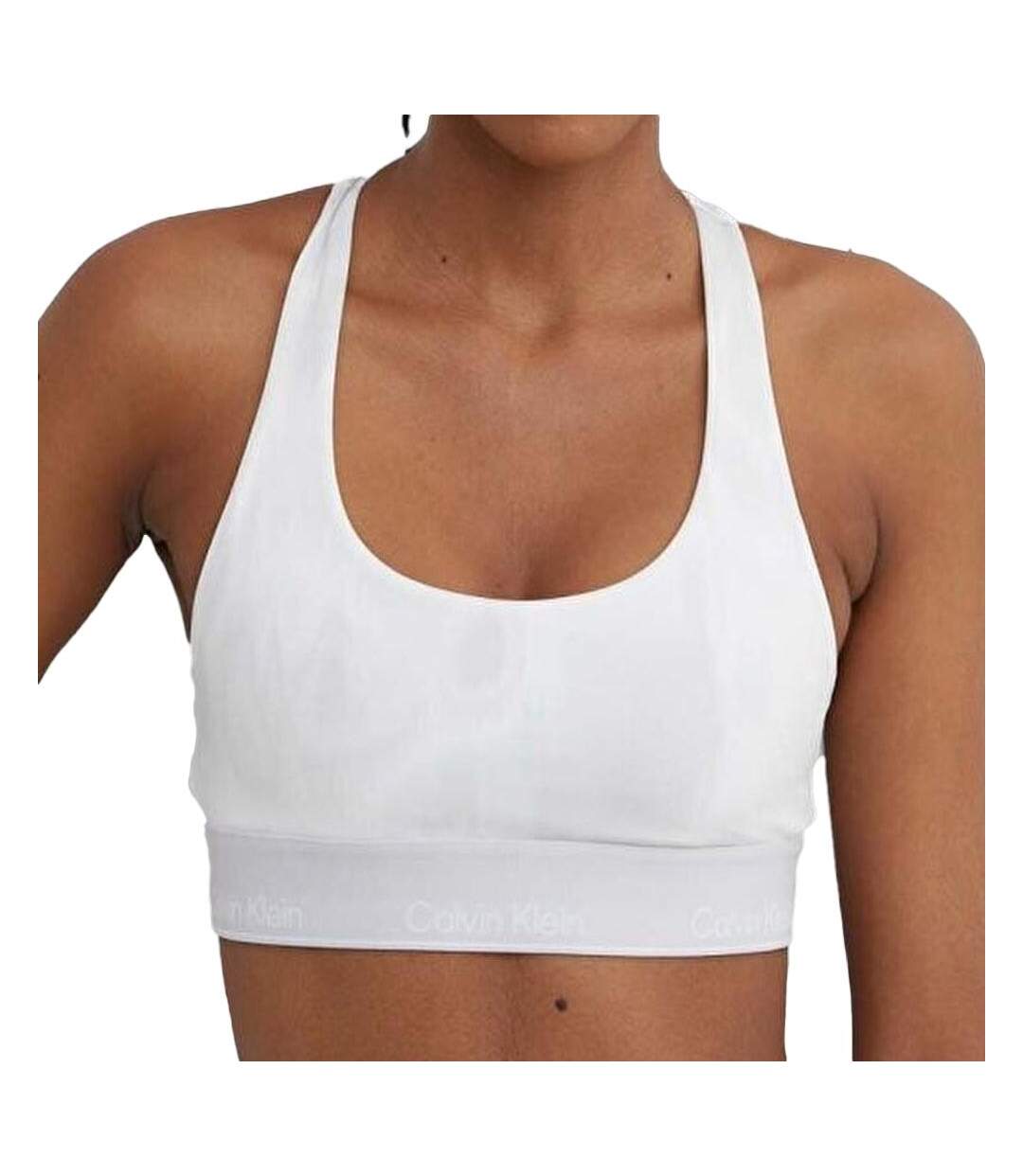 Brassière Blanche Femme Calvin Klein Jeans Medi - XS-1