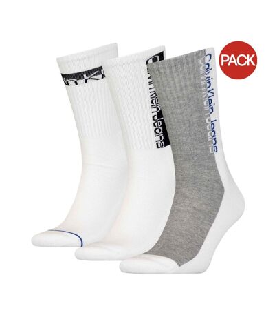 Chaussettes homme blanc Calvin Klein