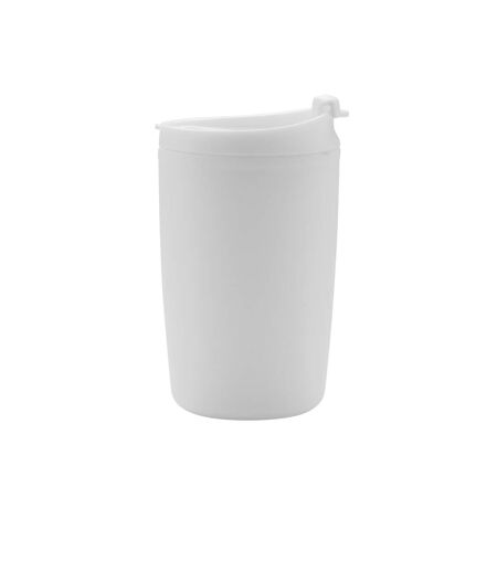 Flip top polypropylene recycled 300ml tumbler one size white XD Collection