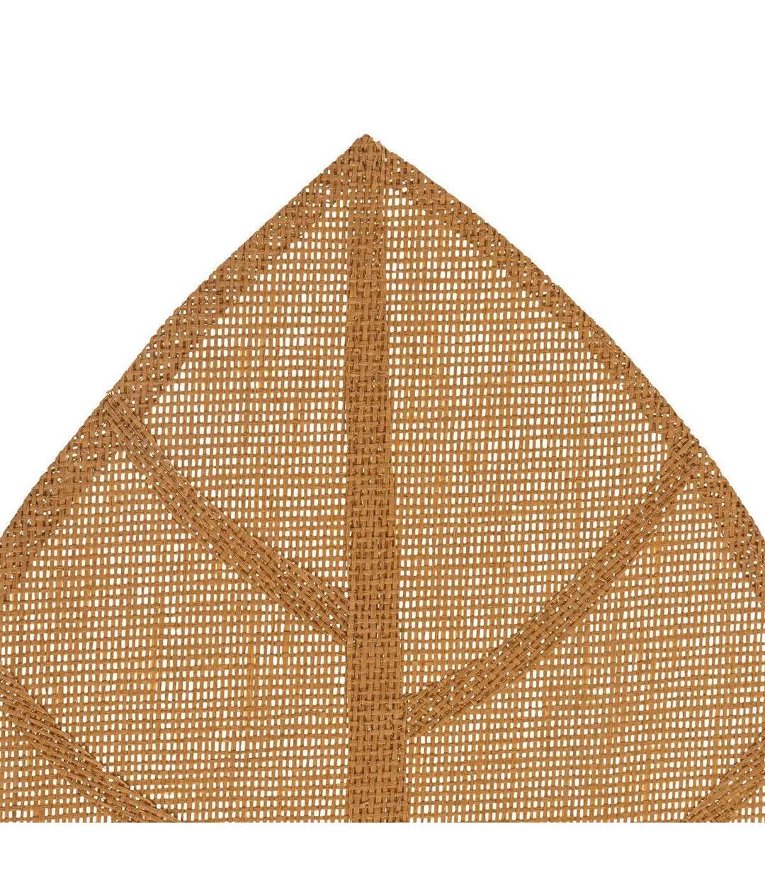 Set de Table Feuille 33x50cm Marron Clair-2