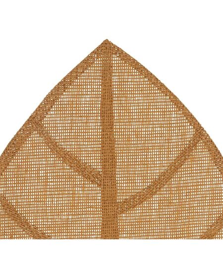 Set de Table Feuille 33x50cm Marron Clair