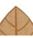 Set de Table Feuille 33x50cm Marron Clair-2