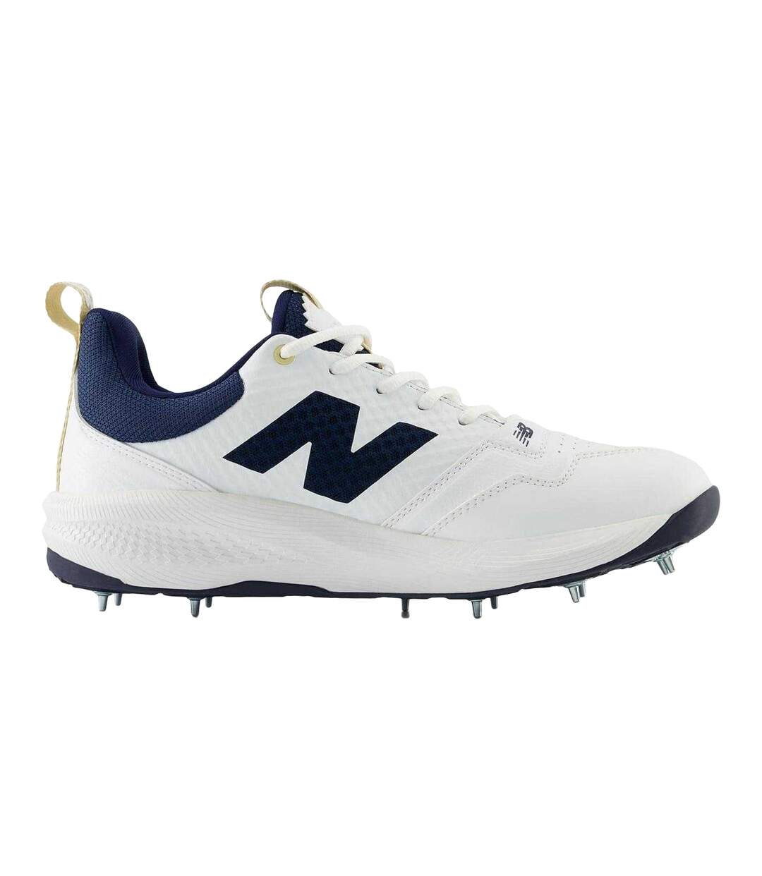 Chaussures De Cricket Fuelcell 4030v5 Homme Blanc Bleu New Balance-1
