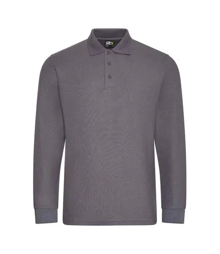 Polo Pro Homme Gris Uni PRO RTX