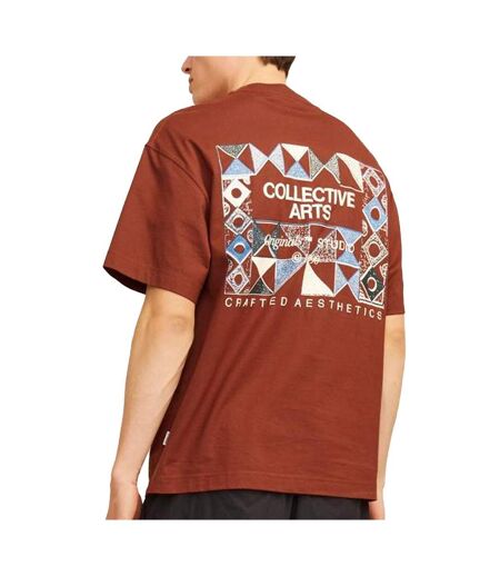 T-Shirt rouge homme jack & jones noho