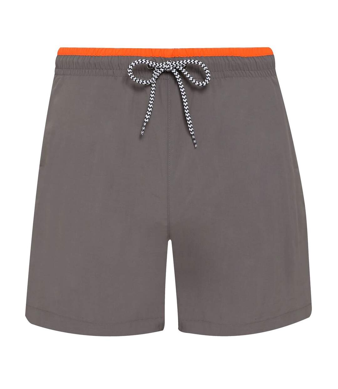 short de bain pour homme - AQ053 gris et orange