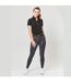 Womens/ladies Cool It Everyday Horse Riding Tights Dark Grey Dublin-1