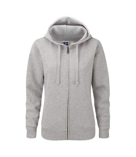 Veste à capuche authentic homme gris clair Russell