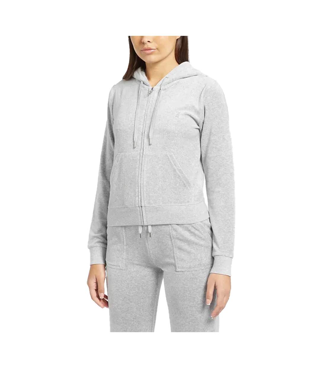Veste à capuche femme argenté Juicy Couture-4